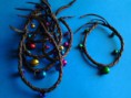 Tobillera de cuero con cascabeles